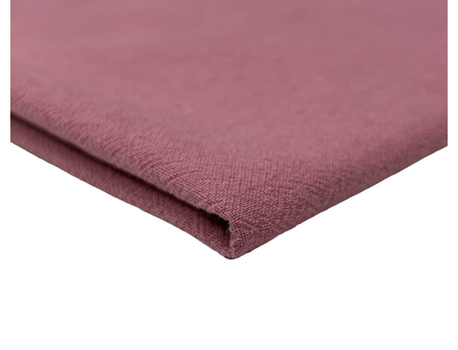 Washed cotton fabric Ash pink