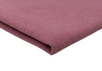 Washed cotton fabric Ash pink