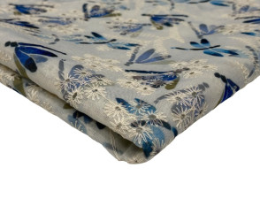 Siuvinėta medvilnė Laumžirgiai Siuvinėta medvilnė Laumžirgiai