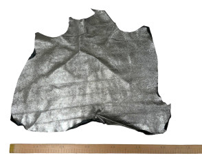 Natūrali oda Sidabrinė Natūrali oda Sidabrinė