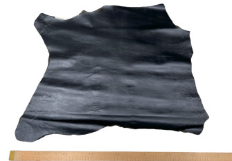 Genuine leather for handicrafts Dark blue