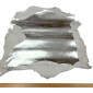 Genuine leather Silver