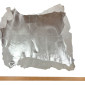 Genuine leather Silver