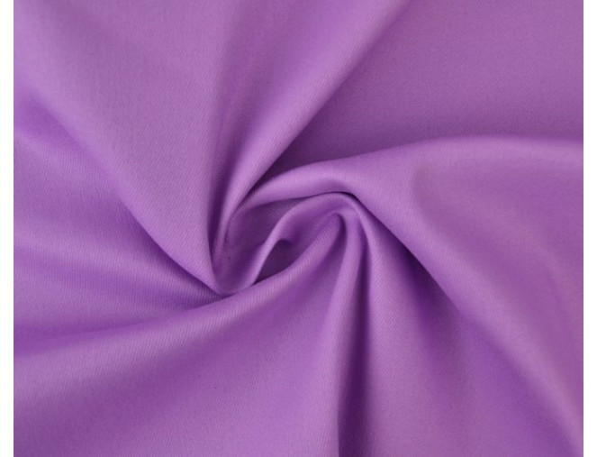 Storesnė medvilnė su elastanu Alyvinė