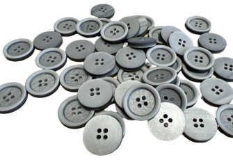 Suit button 20 mm Grey No 646
