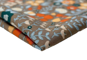 Textile fabrics otherwise impregnated, coated, covered or laminated