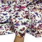 Jersey purple flowers in white internetu