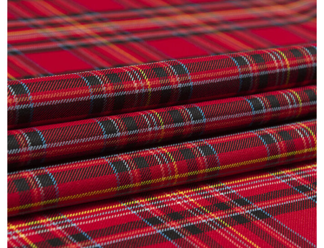 Languotas audinys Raudonas