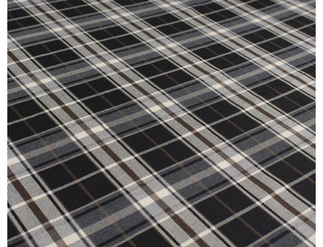 Languotas audinys Juoda ruda pigiau