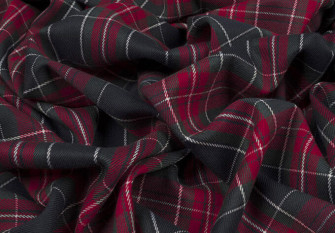 Window cloth Red green