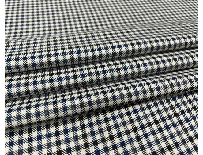 Languotas audinys Mėlyna juoda