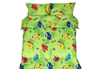 Vaikiškas patalynės komplektas 100x140cm 3 dalių Vaikiškas patalynės komplektas 100x140cm 3 dalių