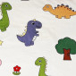 Children's linen set 100x140cm in three parts pigiau