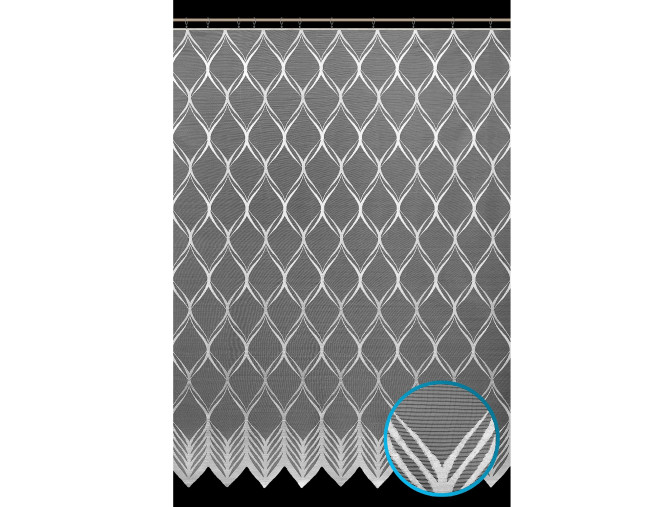 Measurable back curtains 250cm