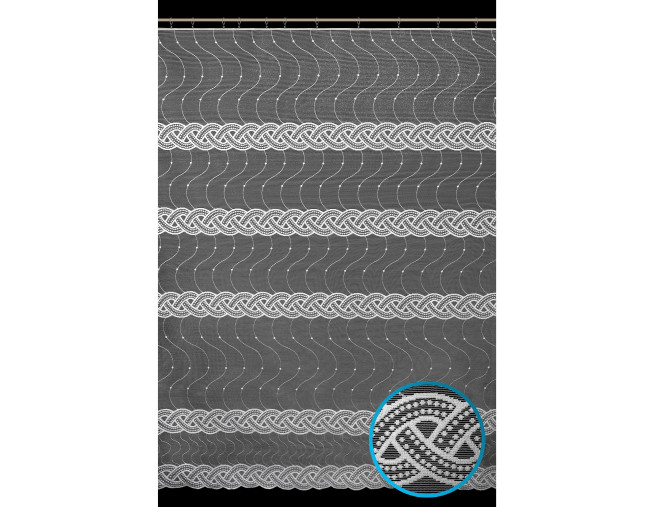 Measurable back curtains 250cm