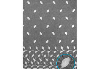 Measurable back curtains 130cm