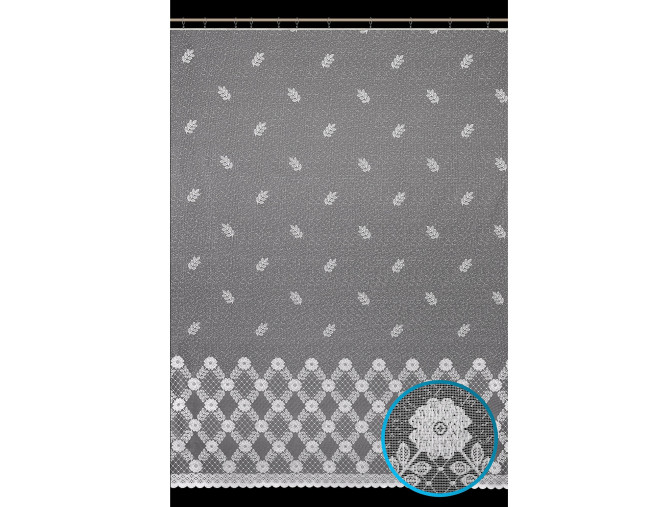 Measurable back curtains 250cm