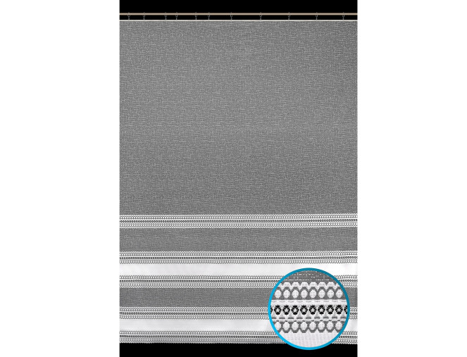 Measurable back curtains 250cm