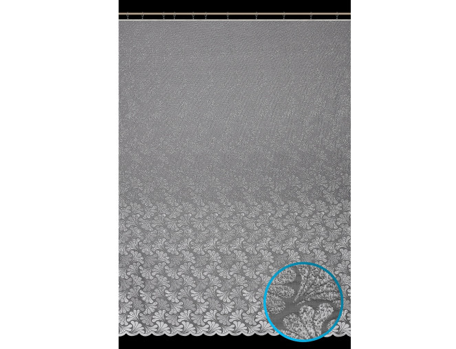 Measurable back curtains 250cm