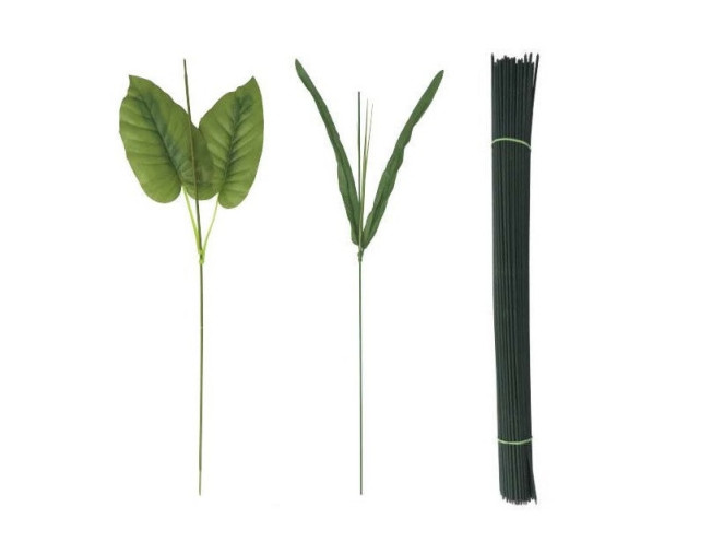 Dirbtiniai gėlių koteliai 25cm 50vnt pigiau