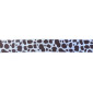 Ribbon 15 mm Brown with white spots