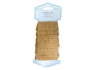 Rafijos juostelė dekoravimui 30mm 2m | 2 spalvos