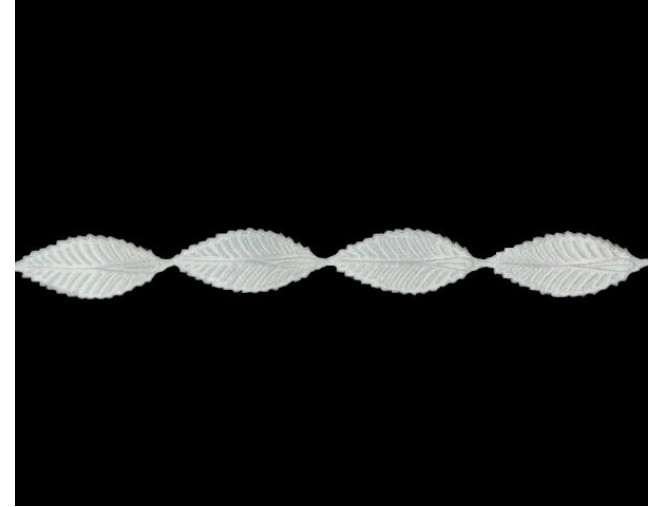 Juostelė Lapeliai 20x50mm | Balta