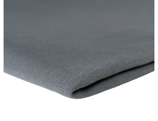 Triangular knitted or crocheted Grey