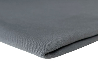 Triangular knitted or crocheted Grey