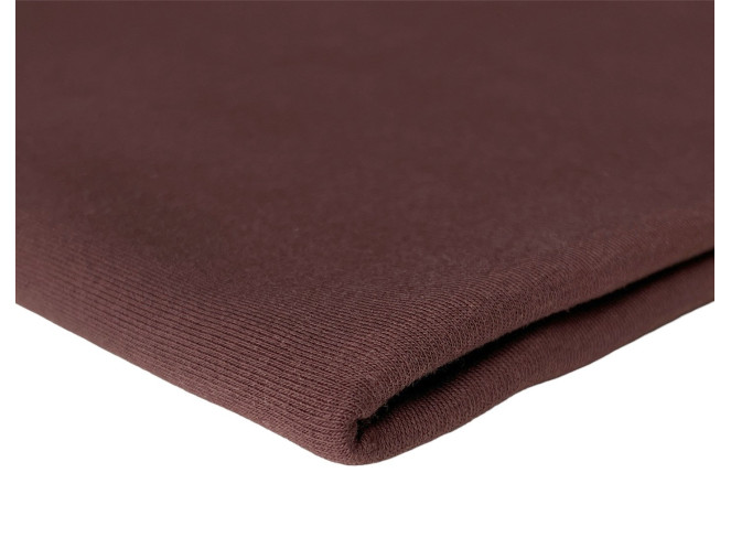 Triangular knitted or crocheted