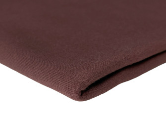 Triangular knitted or crocheted