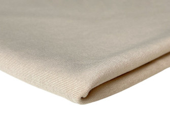 Three-piece loop knitted in bright sand