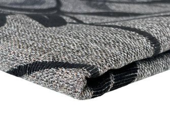 Gobelenas Juodi lapeliai pilkame