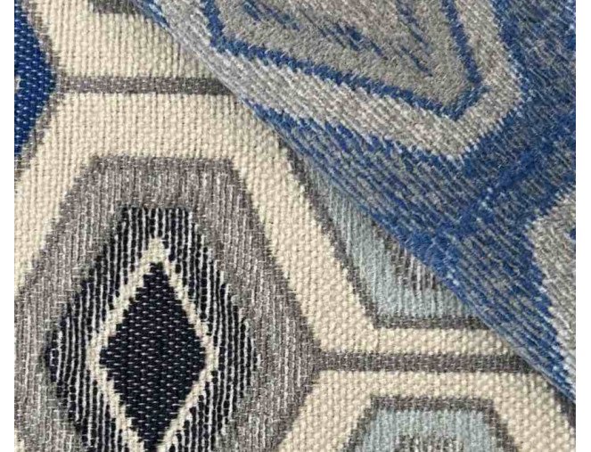 Gobelenas Mėlyni rombai internetu