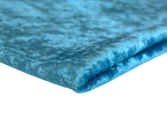 Glamžytas aksomas Šviesi turkio