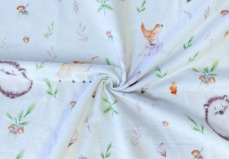 Flannel Styrna and white pea