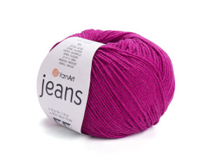 YarnArt Jeans 91 Tamsi ciklameno YarnArt Jeans 91 Tamsi ciklameno