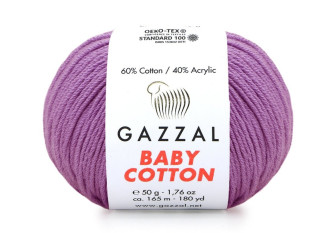 Gazzal Baby Cotton 3414 Violetinė