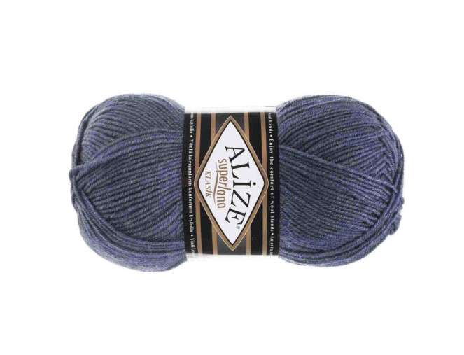 Alize Superlana Klasik 203 Džinso mėlyna