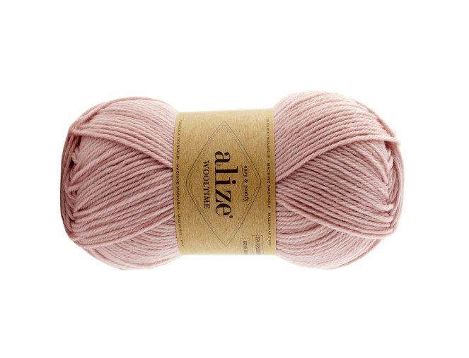 Alize Wooltime 161 Pelenų rožinė