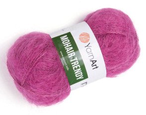YarnArt Mohair Trendy 144 Tamsi alyvinė