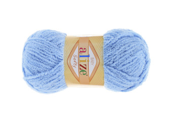 Alize Softy Baby 50gr | 115m 40 Šviesiai mėlyna