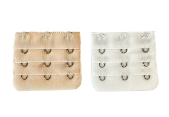 Bra extension 3 hooks 2 colours