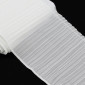 Pleated tape 110mm White