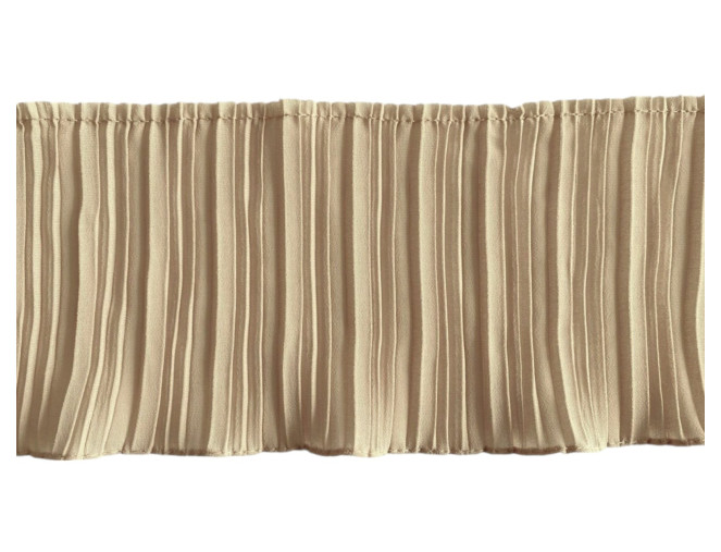 Pleated tape 110mm Sand pigiau
