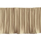 Pleated tape 110mm Sand pigiau