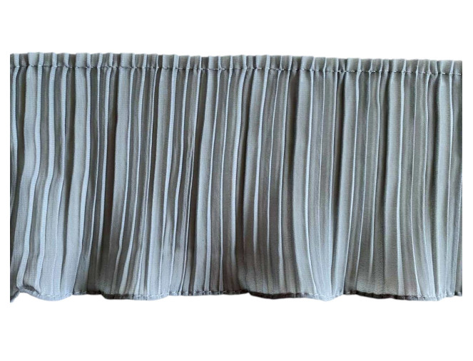 Pleated tape 110mm Grey pigiau