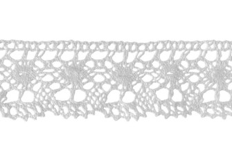 Cotton lace 50mm White