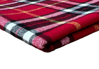 Languota flanelė Raudona