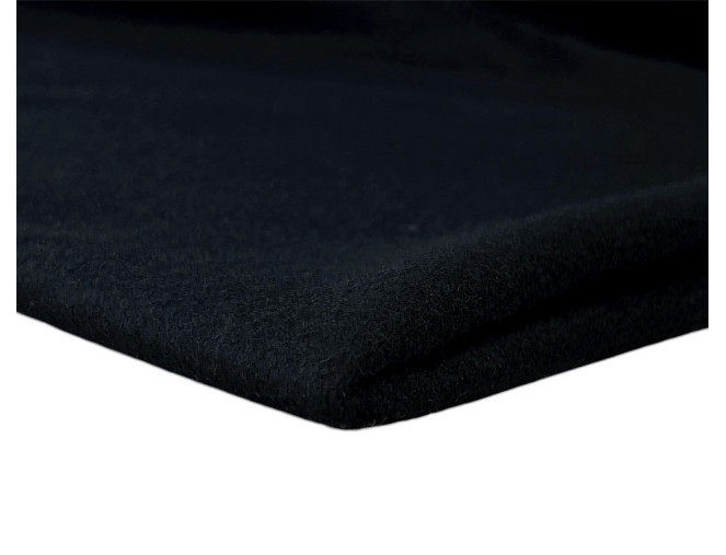 Paltinis audinys su vilna Juodas